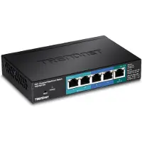 Trendnet Tpe-p521es Switch Noir One Size / EU Plug 220V