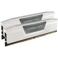 Corsair Vengeance (2 x 16GB, 6000 MHz, RAM DDR5, DIMM), Mémoire vive, Blanc