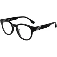 FILA Hommes Vfi453 50 Montures de lunettes de prescription 50 Shiny Black (aucune correction)