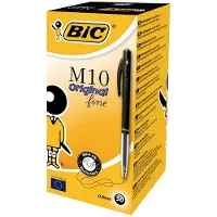 BIC Kuglepen Clic sort Fine M10 51630 - (50 pcs.) (50x)