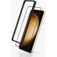 3MK Hardy Hardura 9H - Samsung Galaxy S23+ (5903108740524) (2 pcs, Samsung Galaxy S23+), Téléphone portable : film de protection, Transparent, Noir