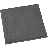 De Witte Lietaer Tapis de Bain De Witte Lietaer Contessa Cotton Dark Grey-60 x 60 cm
