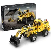 Deqube 2 In 1 Excavadorabuldozer Game Construction 693 Pieces Multicolore Enfants