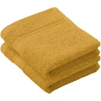 De Witte Lietaer Serviette Invité De Witte Lietaer Stéphanie Golden Yellow (Lot de 2)