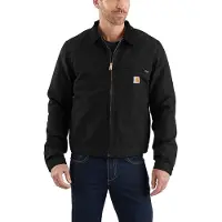 Carhartt Duck Detroit, veste ,Noir ,L