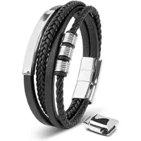 SERASAR Bracelet 'Brave' argent
