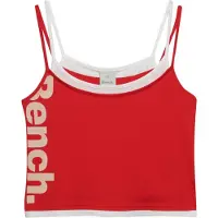 Superdry Haut 'x Superdry &Co' sable / rouge cerise