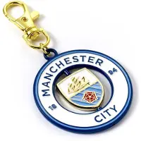 Carat Shop Pendentif pour sac à dos avec le logo du club de football Manchester City