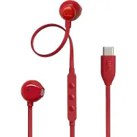 JBL Tune 305C Casque Avec fil Ecouteurs Appels/Musique USB Type-C Rouge