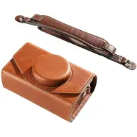 SmallRig Sacoche de rangement en cuir 5986 pour Fujifilm X-E5 / X100VI, marron