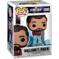Funko POP! Pop! William T. Riker - Figurki winylowe Plus Star Trek, premium edycja