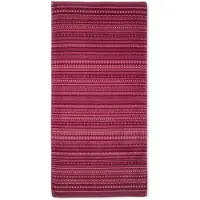 Pip studio Serviette de Bain Pip Studio Geometric Print Dark Pink (70 x 140 cm)