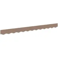 vidaXL , remplacement de jupe de marquise, couleur taupe, 236 x 20 cm, polyester