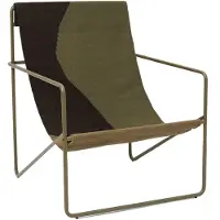 Ferm Living Desert Chaise Longue Olive | Dune