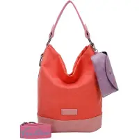 Fritzi aus Preußen Sac bandoulière 'Izzy07 Olga' lavande / pêche / poudre