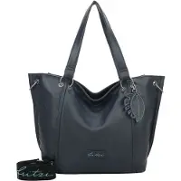 Fritzi aus Preußen sac shopper sac à épaule bandoulière Eco Fritzi02 Blue bleu marine
