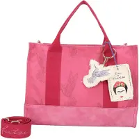 Fritzi aus Preußen sac à épaule sac à épaule bandoulière Fritzi x Frida Kahlo Tote Bag Limited Kolibri Canvas Pinki rose