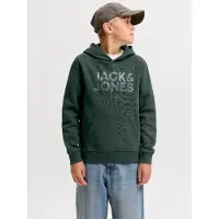 Jack & Jones Corp Logo Hoodie Vert 8 Years Garçon