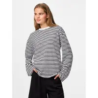 Pieces T-shirt 'PCSadie' noir / blanc