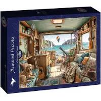 Bluebird Puzzle Puzzle Camping Coast - 1000 pièces