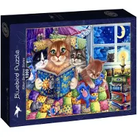 Bluebird Puzzle Puzzle Histoires du Soir pour les Chatons - 1000 pièces
