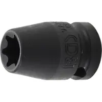 Bgs Douille à choc, profil E 12,5 mm (1/2") E16