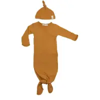 Snoozebaby Sac de couchage & Pack in 1 Snoozebaby avec chapeau Toffee - 0-3 mois