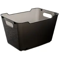 Keeeper 1091282700000 boîte de rangement "lotta", 12,0 litres, crystal-grey