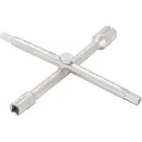 Bgs Clé en croix pour ouverture de porte de locaux techniques