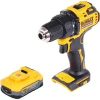 DeWalt DCD 708 N Perceuse-visseuse sans fil 18 V 65 Nm Brushless + 1x batterie Powerstack 5,0 Ah - sans chargeur