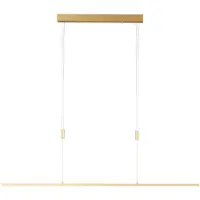 Quitani Suspension , Tolu, dimmable, Or / laiton, Salon / séjour, Métal, Moderne