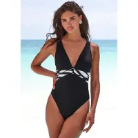 French Connection Maillot de bain noir / blanc
