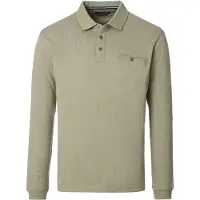 Casamoda Regular Fit Polo manches longues turquoise,