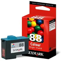 Lexmark N°88 (18L0000) cartouche d'encre haute capacité (d'origine) - couleur
