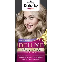 Palette Deluxe Oil-Care Color Permanent Hair Dye With Micro-Oils 9-11 Cool Lightweight (9-11 Cool Lightweight)