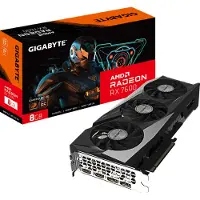 Gigabyte technology Radeon RX 7600 Gaming OC - Cartes graphiques - Radeon RX 7600 - 8 Go GDDR6 - PCIe 4.0 - 2 x DisplayPort, 2 x HDMI (GV-R76GAMING OC-8GD)