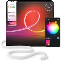 Philips Bandeau LED - Néon extérieur - 5 mètres - 1100 lm - Éclairage d'ambiance - Réglable - Durable - Basse tension