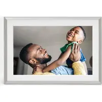 Aura Frames Cadre Photo Numérique Carver Mat 10,1" - Argile