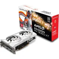 SAPPHIRE TECHNOLOGY Pure Radeon Rx 9060 Xt Gaming Oc 16gb Gddr6 Graphic Card Argenté