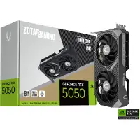 Zotac Rtx 5050 Twin Edge Oc 8gb Gddr6 Graphic Card Argenté