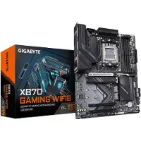 Gigabyte X870 GAMING WIFI6 Carte Mère - Prend en charge les processeurs AMD Ryzen 9000, 8+2+2 phases VRM, jusqu'à 8000MHz DDR5 (OC), 1x PCIe 5.0 + 3x M.2, Wi-Fi 6, 2.5GbE LAN, USB 3.2 Gen 2x2