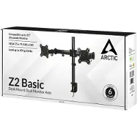 Arctic Z2 Basic, pince, 16 kg, 33 cm (13 pouces), 68,6 cm (27 pouces), 100 x 100 mm, noir