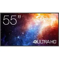 Optoma N3551K - 55" N-Series écran LCD rétro-éclairé par LED - affichage dynamique/conférence - 4K UHD (2160p) 3840 x 2160 - Direct LED - noir