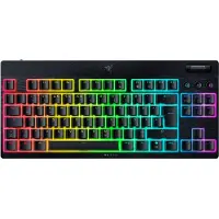 Razer BlackWidow V4 Low-profile Tenkeyless HyperSpeed Orange Switch - Allemand