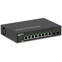 Netgear GSM4210PX-100EUS Commutateur réseau administrable L2/L3 Gigabit Ethernet (10/100/1000) Power over Ethernet (PoE) Noir