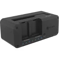Raidsonic technology Station d'accueil HDD/M.2 NVMe SSD - - IB-2924MSCL-C31 - USB 3.2 Gen 2 - Clonage facile - 10 Gbit/s