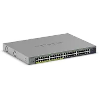Netgear GS748PP, Non administré, Gigabit Ethernet (10/100/1000), Mode duplex intégral, Prise en charge de l'alimentation par Ethernet (PoE), Montage en rack