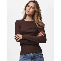 Pieces T-shirt 'PCRuka' brun foncé