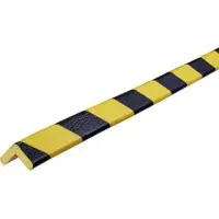 SHG Profilé de protection d'angle type E, rouleau de 5 m, jaune/noir