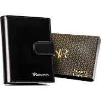 Rovicky Portefeuille en cuir pour homme Gecko noir Taille unique